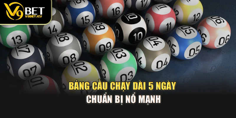 Bảng cầu chạy dài 5 ngày chuẩn bị nổ mạnh