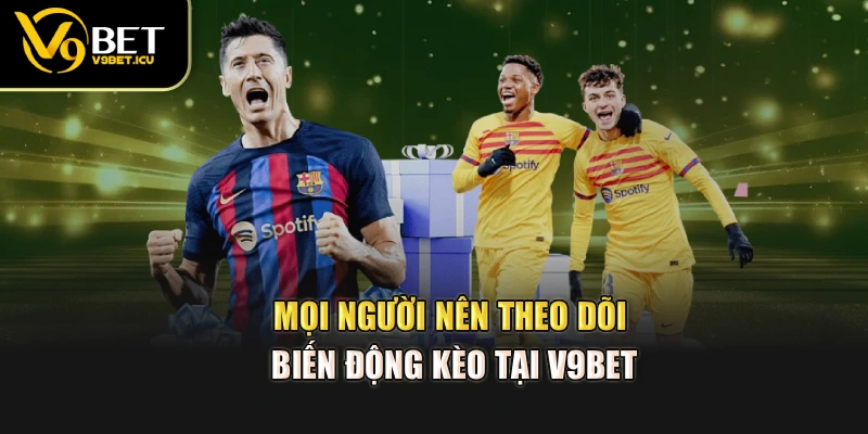 Mọi người nên theo dõi biến động kèo tại V9BET
